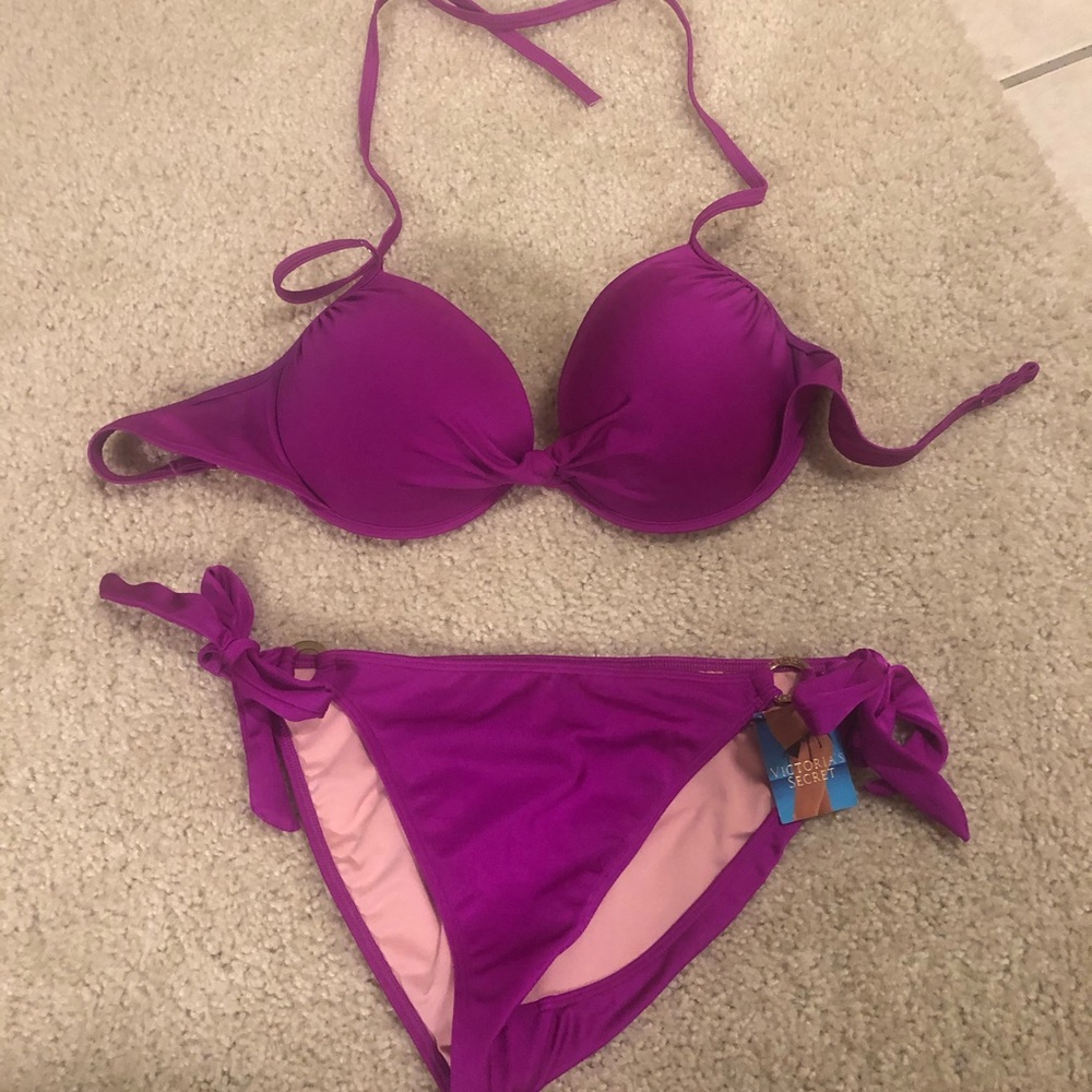 Victoria Secret purple bikini size 36D/L